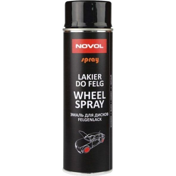Novol LAKIER DO FELG CZARNY 500 ML (1 SZT)