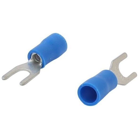 EPM KOŃCÓWKA WIDEŁKOWA IZOLOWANA 1.5-2.5MM 2/4MM 10 SZTUK (1 KPL)