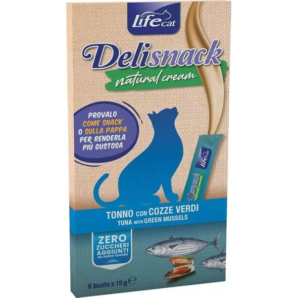 Life Pet Care Life Cat Pasta dla Kota Tuńczyk 6x15g