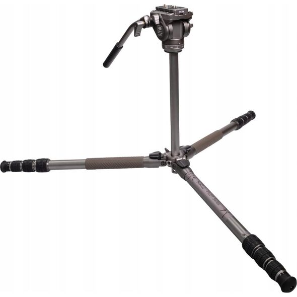 Statyw Sirui Sirui Pilot Series Alu Tripod GT04+GT5 Videohead Grey