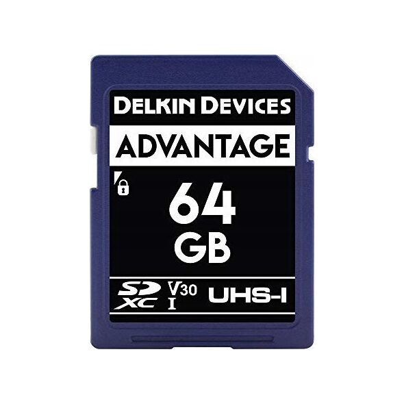 Karta Delkin Delkin SD Advantage 660X UHS-I U3 (V30) R100/W80 64GB