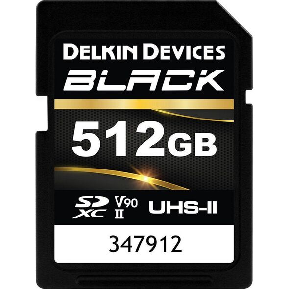 Karta Delkin Black Rugged SDXC 512 GB Class 10 UHS-II V90 (DSDBV90512BX)