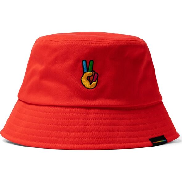 Polaroid Polaroid Bucket Hat Red