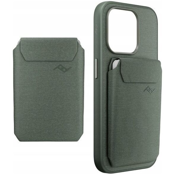 Peak Design Peak Design Mobile Wallet Slim - Magnetyczny Portfel Płaski Do Telefonu - Szarozielony