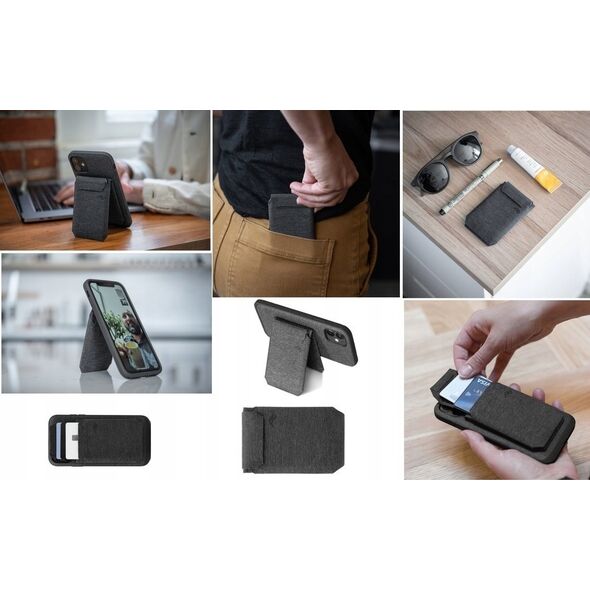 Peak Design Peak Design Mobile Wallet Stand - Magnetyczny Portfel Do Telefonu / Podstawka - Szarozielony