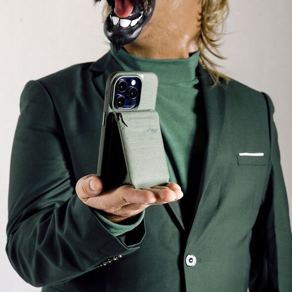 Peak Design Peak Design Mobile Wallet Stand - Magnetyczny Portfel Do Telefonu / Podstawka - Szarozielony