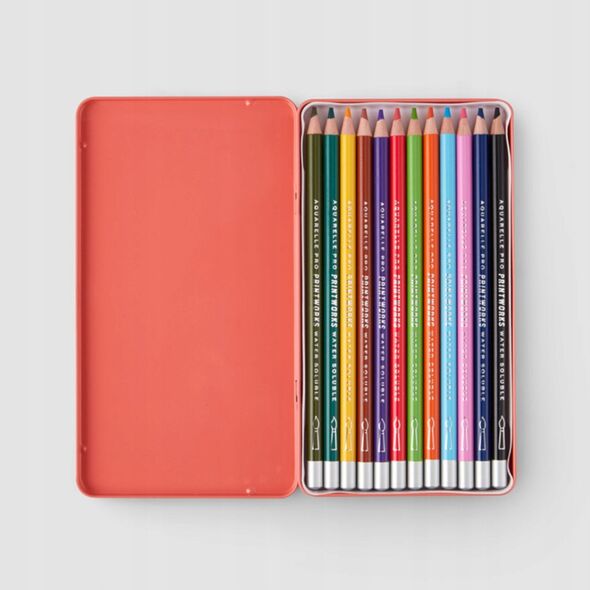 Printworks Printworks Color Pencils Aquarelle 12 pcs