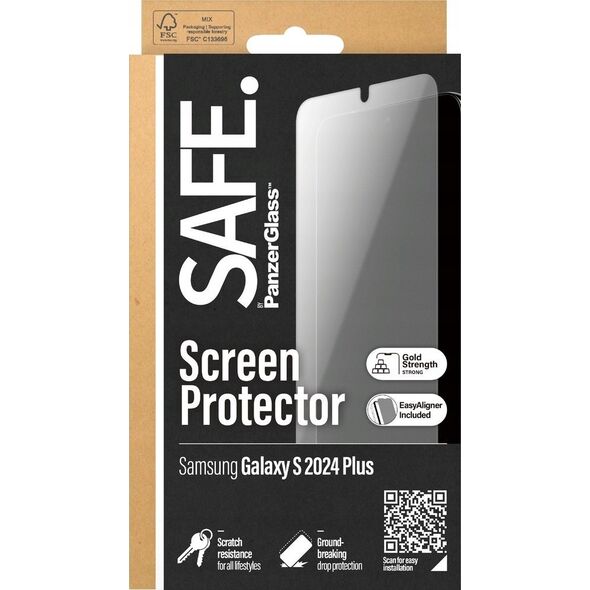 PanzerGlass SAFE. by PanzerGlass Re:Fresh Samsung S24 Plus, UWF (wA)