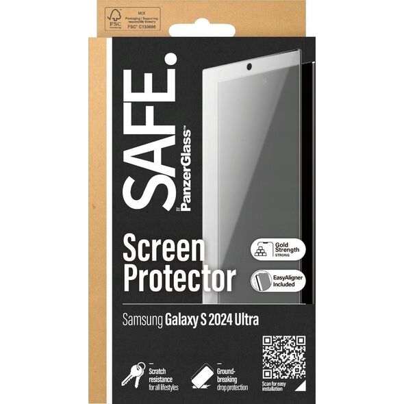 PanzerGlass SAFE. by PanzerGlass Re:Fresh Samsung S24 Ultra, UWF (wA)