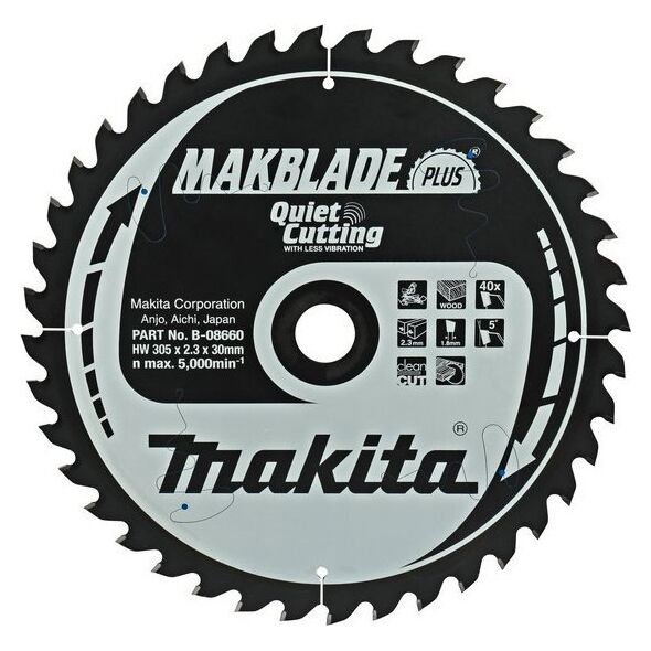 Makita PIŁA SPIEKOWA 305*30/40Z (1 SZT)