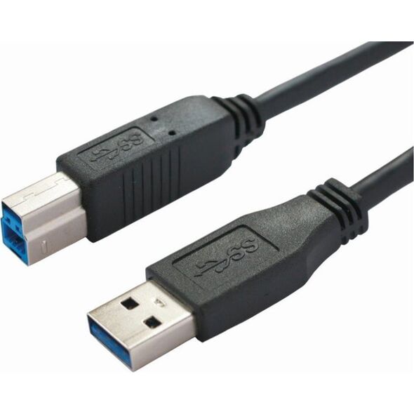 Kabel USB Bachmann USB-A - USB-B 1 m Czarny (917.1205)