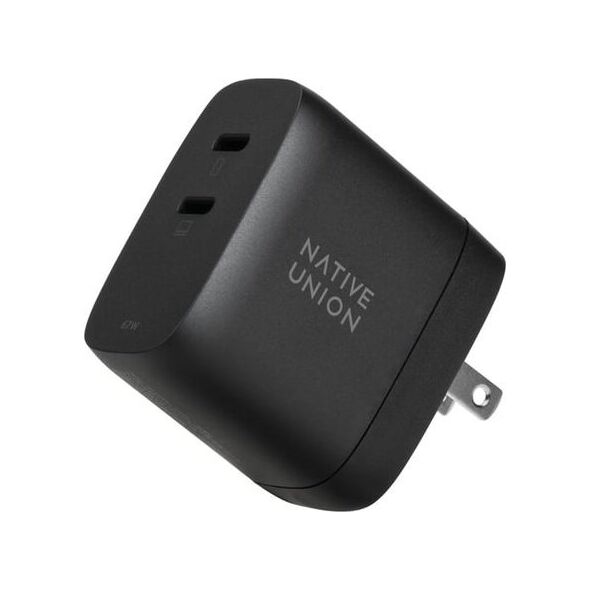 Ładowarka Native Union Native Union FAST-PD67-BLK-INT ładowarka do urządzeń przenośnych Laptop, Smartfon, Tablet Czarny Prąd przemienny Szybkie ładowanie Wewnętrzna