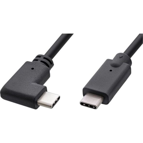 Kabel USB MicroConnect USB-C - USB-C 1 m Czarny (USB3.1CC1RA)