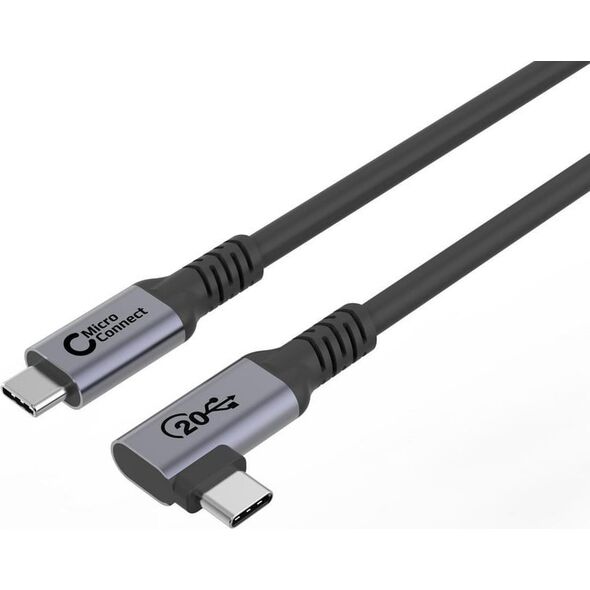 Kabel USB MicroConnect USB-C - USB-C 3 m Czarny (USB3.2CC3-A)