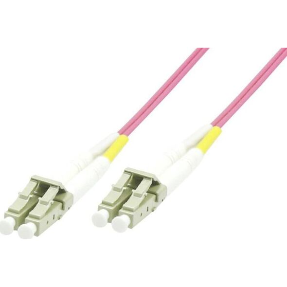 MicroConnect Microconnect FIB440450P kabel optyczny 50 m LC ST OM4 Różowy