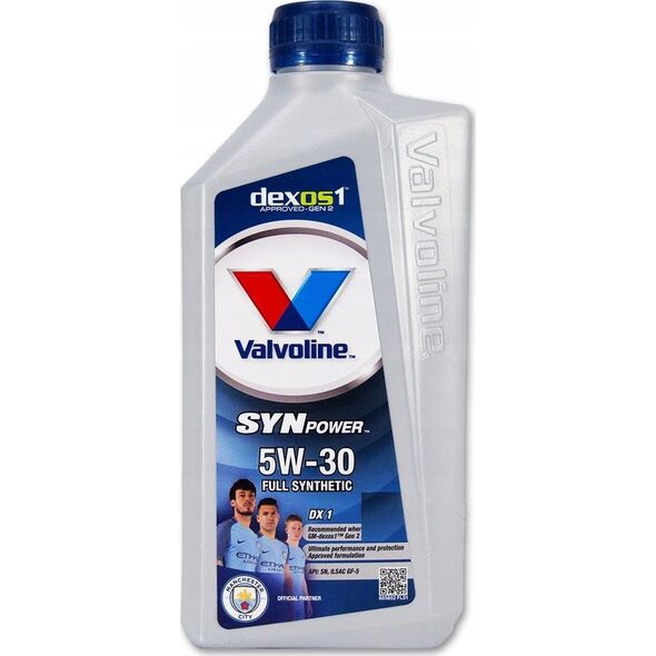 Valvoline Alyva varikliui SYNPOWER DX1 5W30 1L, Valvoline