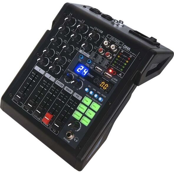 DNA DNA EF-MIX 4 mikser audio USB MP3 Bluetooth analogowy 4 kanały