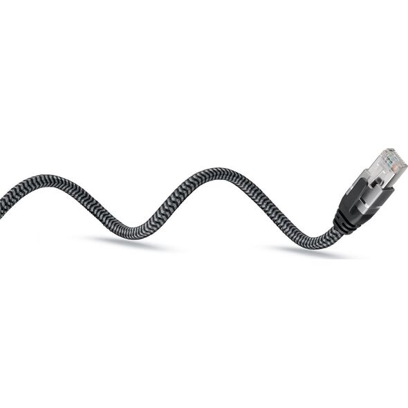 Adapter AV Goobay Goobay 70697 zmieniacz płci / kabli USB C RJ-45 Czarny, Srebrny