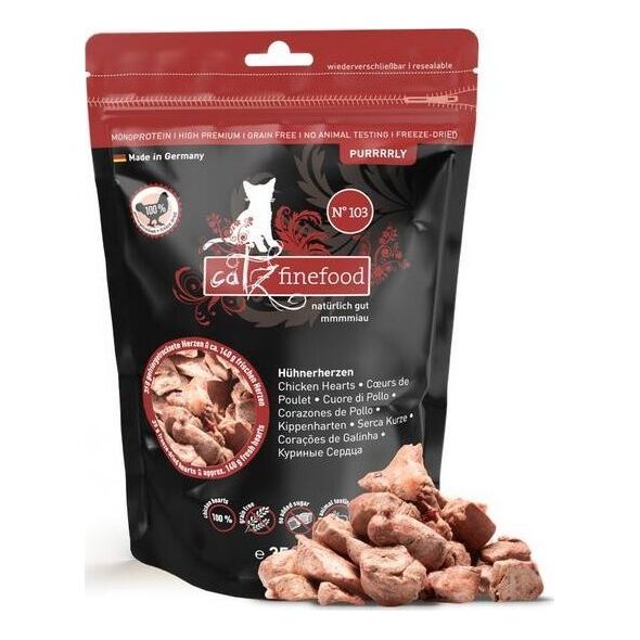 Catz Finefood Catz Finefood Purly Przysmak Dla Kota Serca Kurczaka 35g