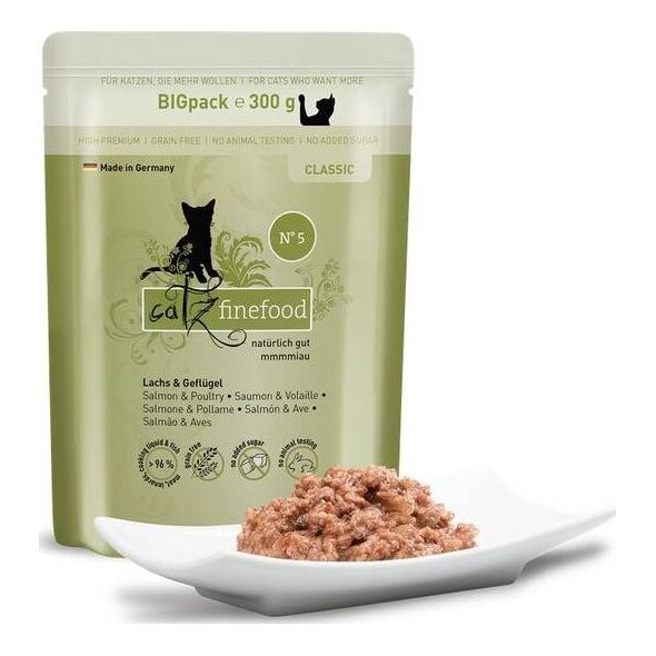 Catz Finefood Catz Finefood Classic Karma Dla Kota Łosoś Drób 300g