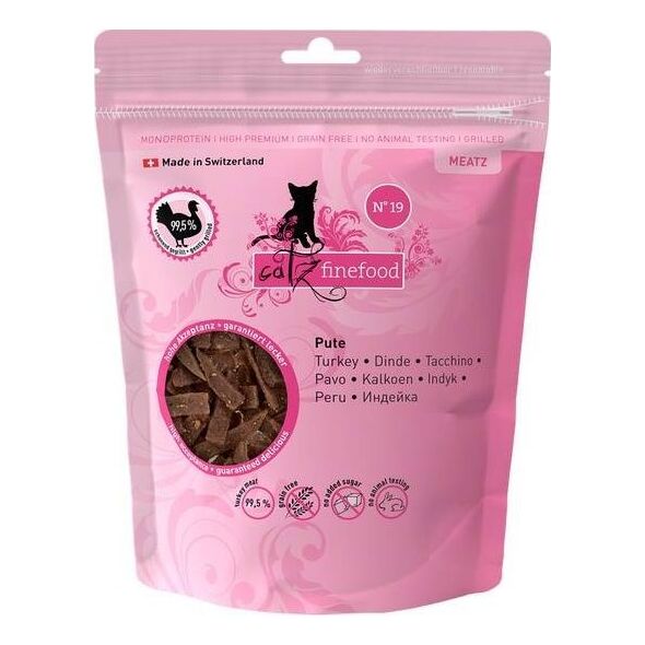 Catz Finefood Catz Finefood Monoproteinowy Przysmak Dla Kota Indyk 45g