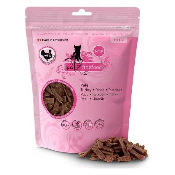 Catz Finefood Catz Finefood Monoproteinowy Przysmak Dla Kota Indyk 45g