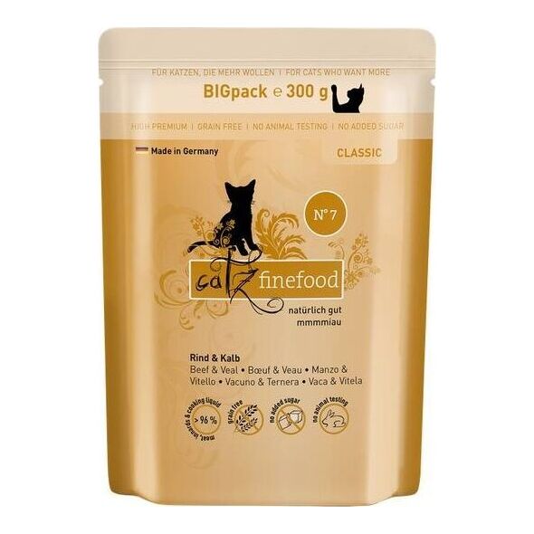 Catz Finefood Catz Finefood Classic Karma Dla Kota Wołowina Cielęcina 300g