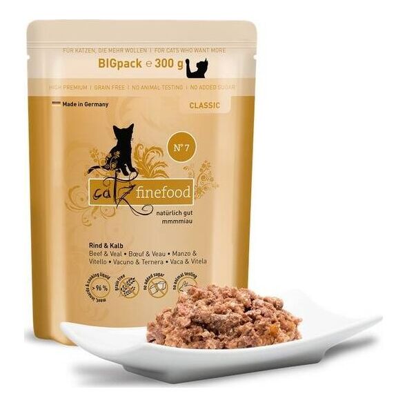 Catz Finefood Catz Finefood Classic Karma Dla Kota Wołowina Cielęcina 300g