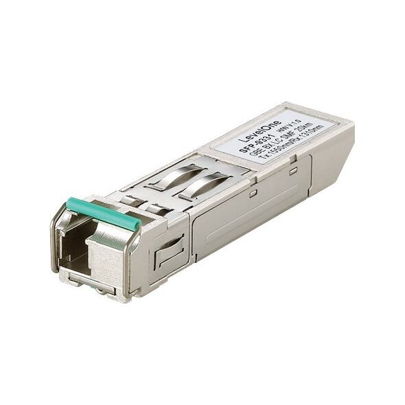 Moduł SFP LevelOne LevelOne SFP-9331 moduł przekaźników sieciowych Swiatłowód 1250 Mbit/s