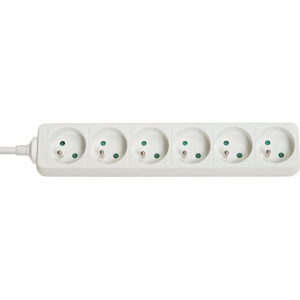 Kabel zasilający Lindy Lindy 73125 rozgałęziacz 6 x gniazdo sieciowe Wewnętrzna Biały