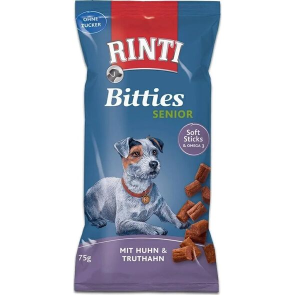 Rinti Rinti Przysmak dla Psa Seniora Kurczak Indyk 75g