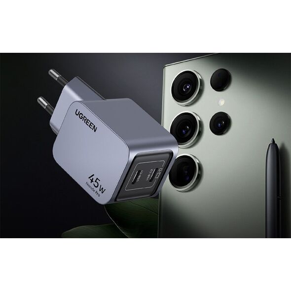 Ładowarka Ugreen UGREEN 35008 Ładowarka sieciowa Nexode Pro 45W 2x USB-C
