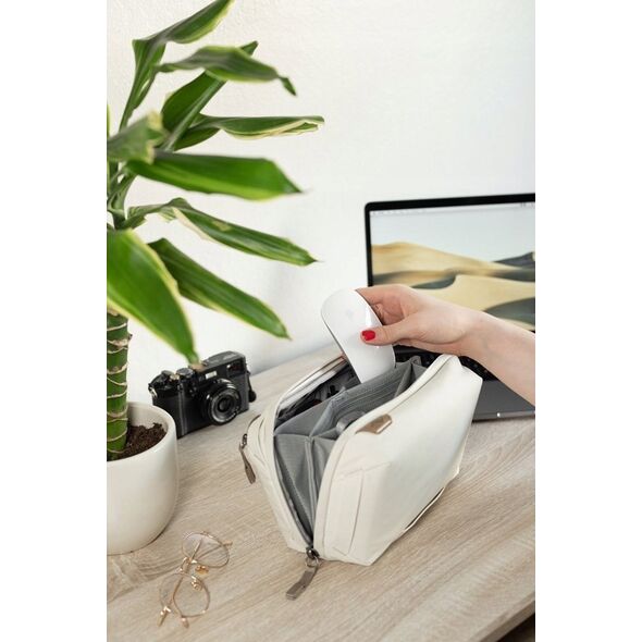Torba Peak Design Wkład Travel Line Peak Design Tech Pouch Bone v2 - Kość słoniowa