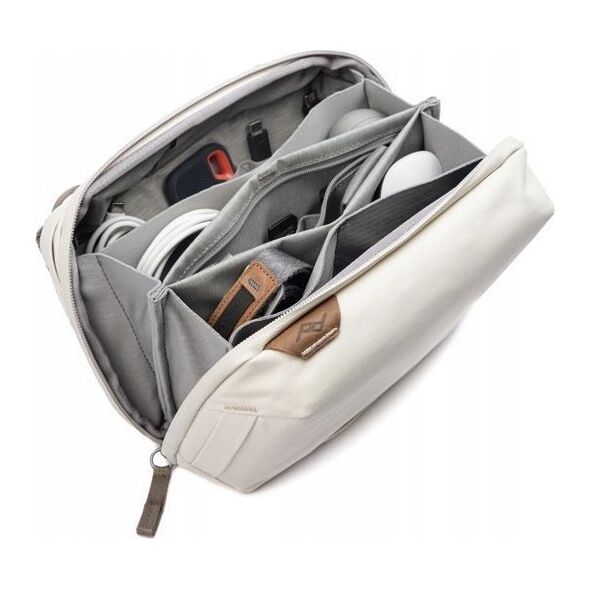 Torba Peak Design Wkład Travel Line Peak Design Tech Pouch Bone v2 - Kość słoniowa