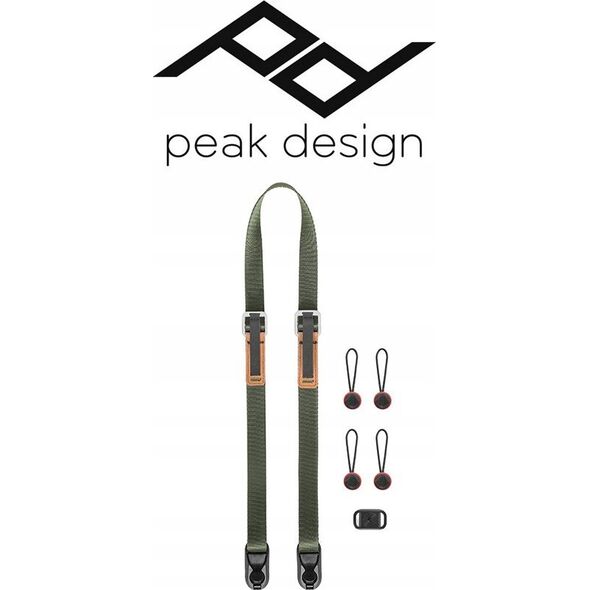 Torba Peak Design Pasek Peak Design Leash Sage Szarozielony v3