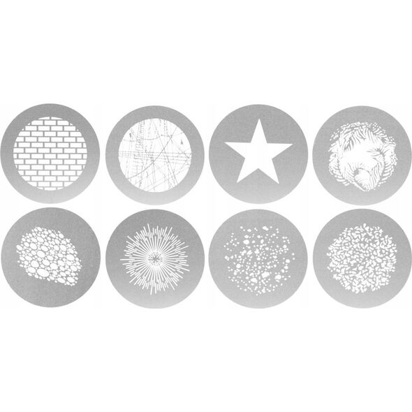 GlareOne GlareOne Spotlight Gobo Set 3 - zestaw masek