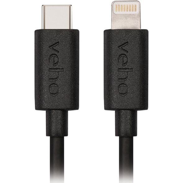 Kabel USB Veho Lightning - USB-C 0.2 m Czarny (VCL-004-MFI-C-20CM)