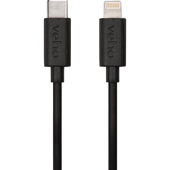 Kabel USB Veho Lightning - USB-C 0.2 m Czarny (VCL-004-MFI-C-20CM)