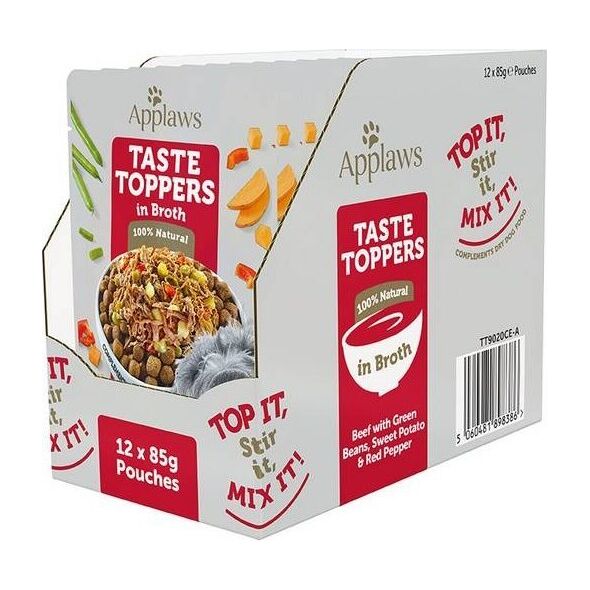 Applaws Applaws Karma Dla Psa Toppers Wołowina Warzywa Sos 85g