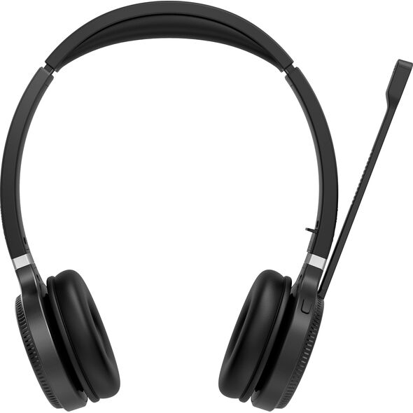 Słuchawki Yealink Yealink WHD622T Zestaw słuchawkowy Bezprzewodowy Opaska na głowę Biuro/centrum telefoniczne Micro-USB Czarny
