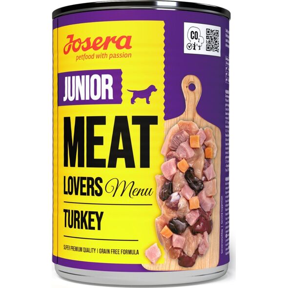 Josera Meat Lovers Junior Menu Indyk 400g