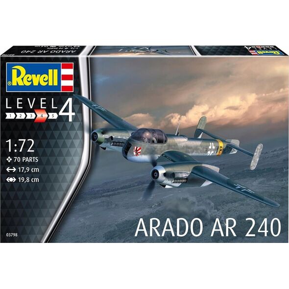 Revell Model plastikowy Arado AR-240 1/72