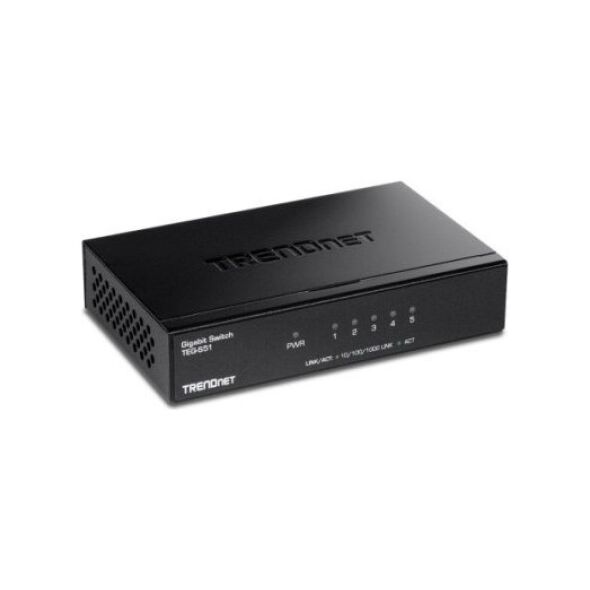 Switch TRENDnet TRENDnet Switch  5 Port Gbit Desktop Switch /w metal case