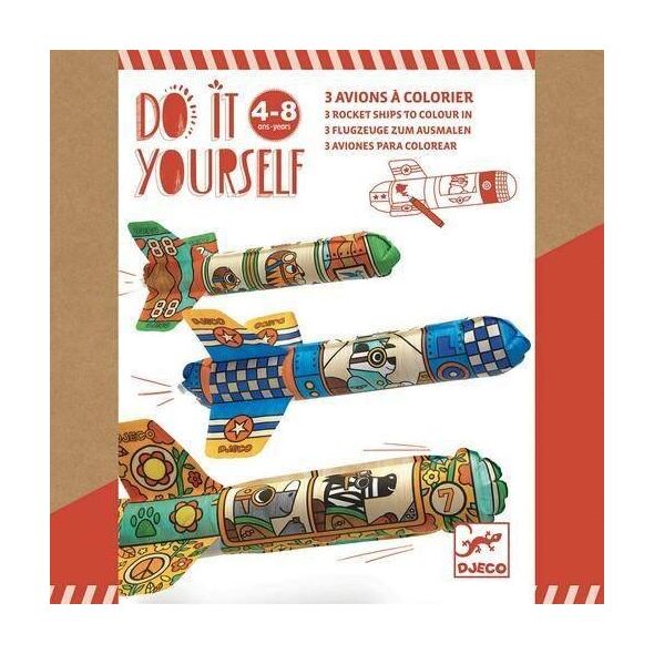 Djeco Djeco - zrób to sam - samoloty