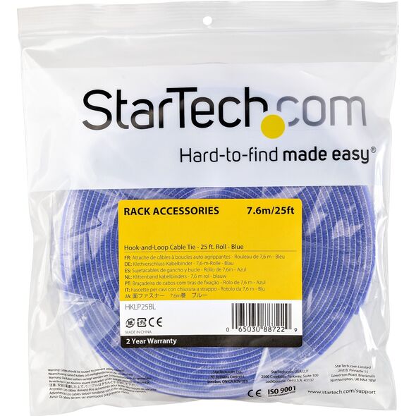 Organizer StarTech HOOK AND LOOP ROLL 25FT.