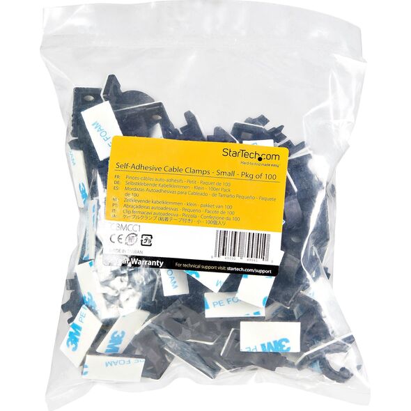 Organizer StarTech 100 CABLE CLAMPS
