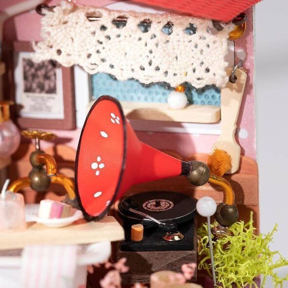 Nice Idea Składany Drewniany Model Mini Łazienka