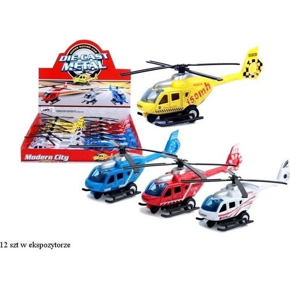 Swede Helikopter jeżdżący metalowy MIX