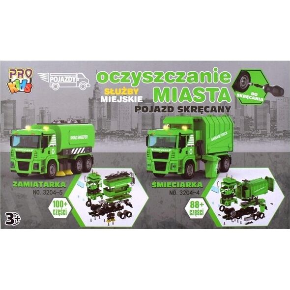 Pro Kids Pojazd do skręcania Służby miejskie mix