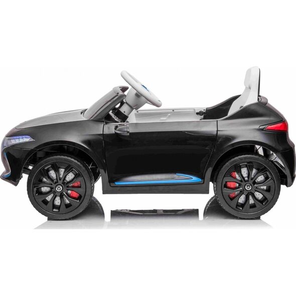 Mercedes Mercedes Benz AMG EQA dla dzieci Czarny + Pilot + 5-punktowe pasy + EVA + Wyświetlacz MP3 + LED